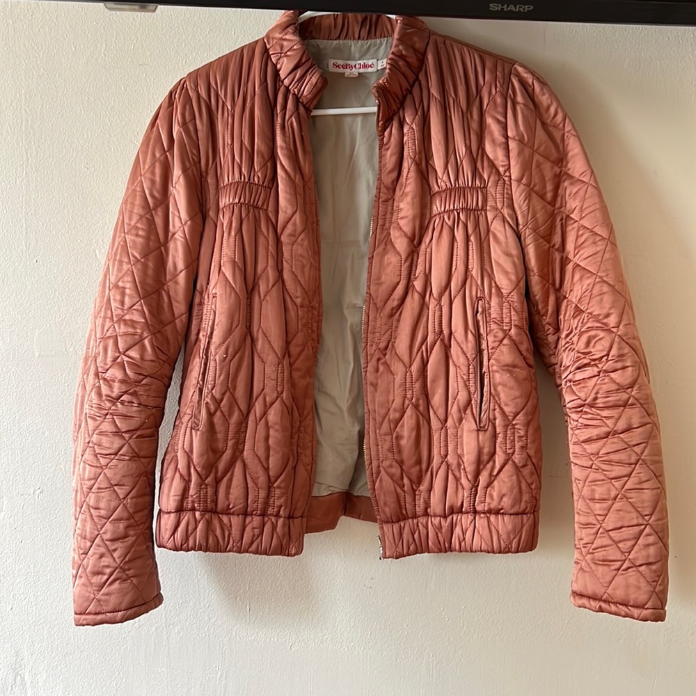 Vintage see by Chloe spring outerwear coat